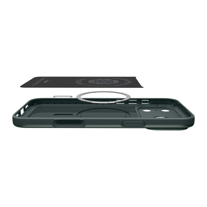 Гръб Spigen Thin Fit MagSafe за iPhone 17 Pro / 18 Pro - Зелен | Phoneplay.bg