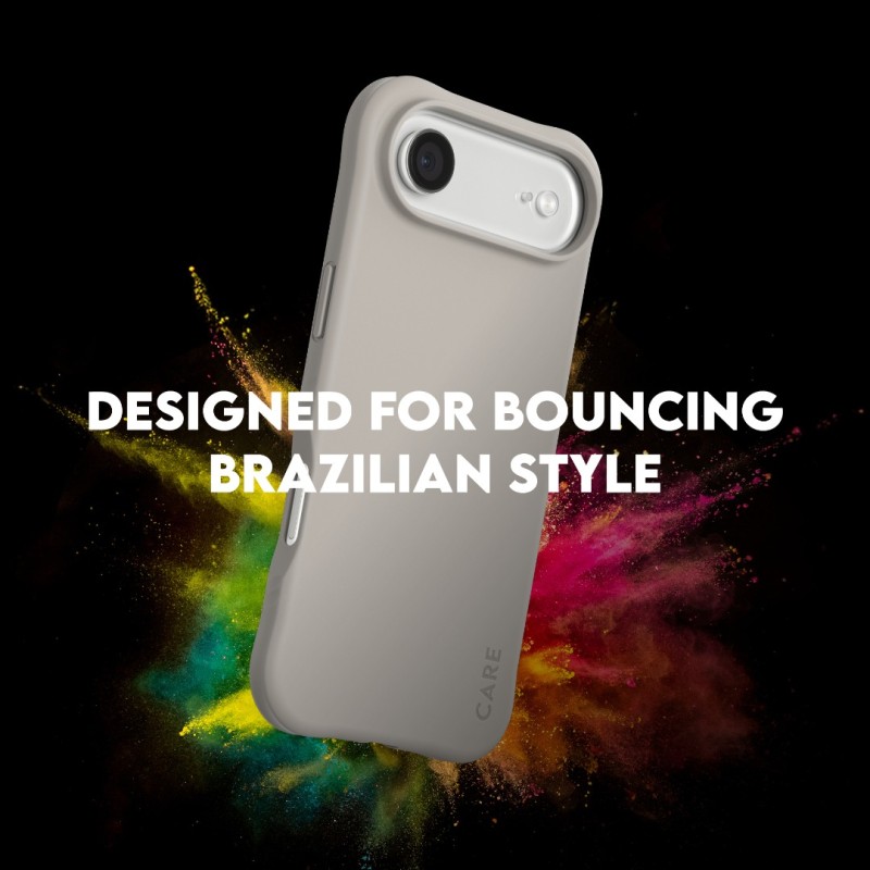 Гръб Care by PanzerGlass за iPhone 17 Air, Fashionable Case Samba Vanilla w. MagSafe - iPhone 17 Air | Phoneplay.bg
