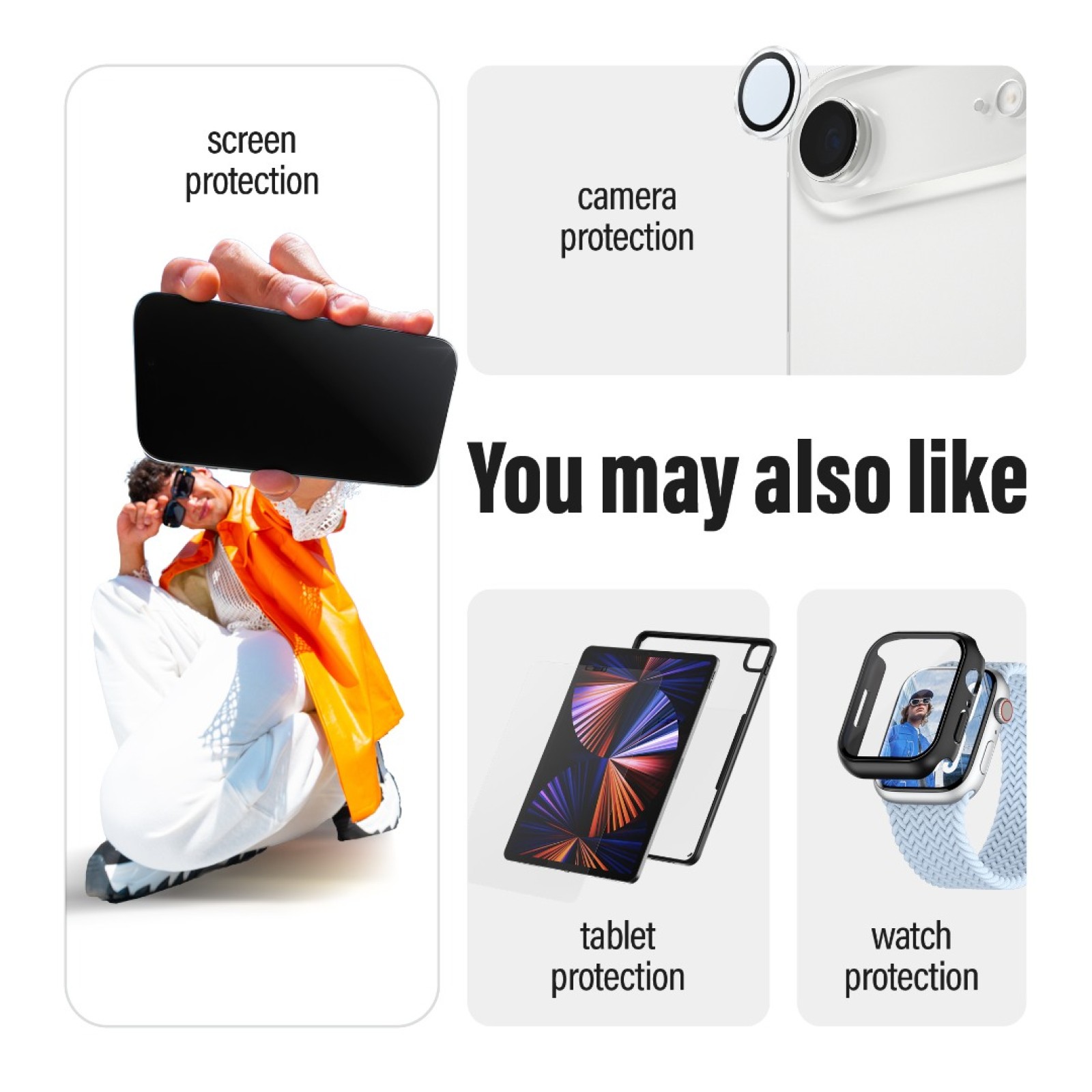 Гръб Care by PanzerGlass за iPhone 17 Air, Fashionable Case Samba Vanilla w. MagSafe - iPhone 17 Air | Phoneplay.bg