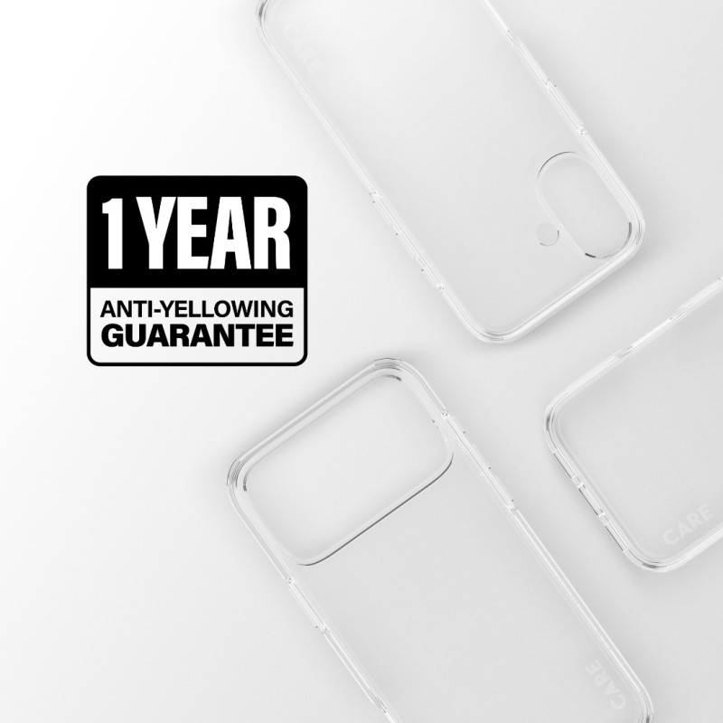 Гръб Care by PanzerGlass за iPhone 17, Flagship Case Transparent Urban Explorer w. Clear Frame - Калъфи за iPhone 17 | Phoneplay.bg