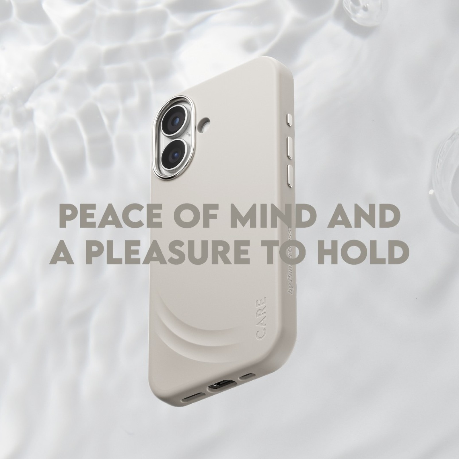 Гръб Care by PanzerGlass за iPhone 17, Flow Vanilla - Калъфи за iPhone 17 | Phoneplay.bg