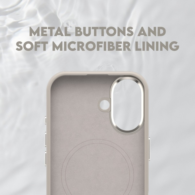 Гръб Care by PanzerGlass за iPhone 17, Flow Vanilla - Калъфи за iPhone 17 | Phoneplay.bg