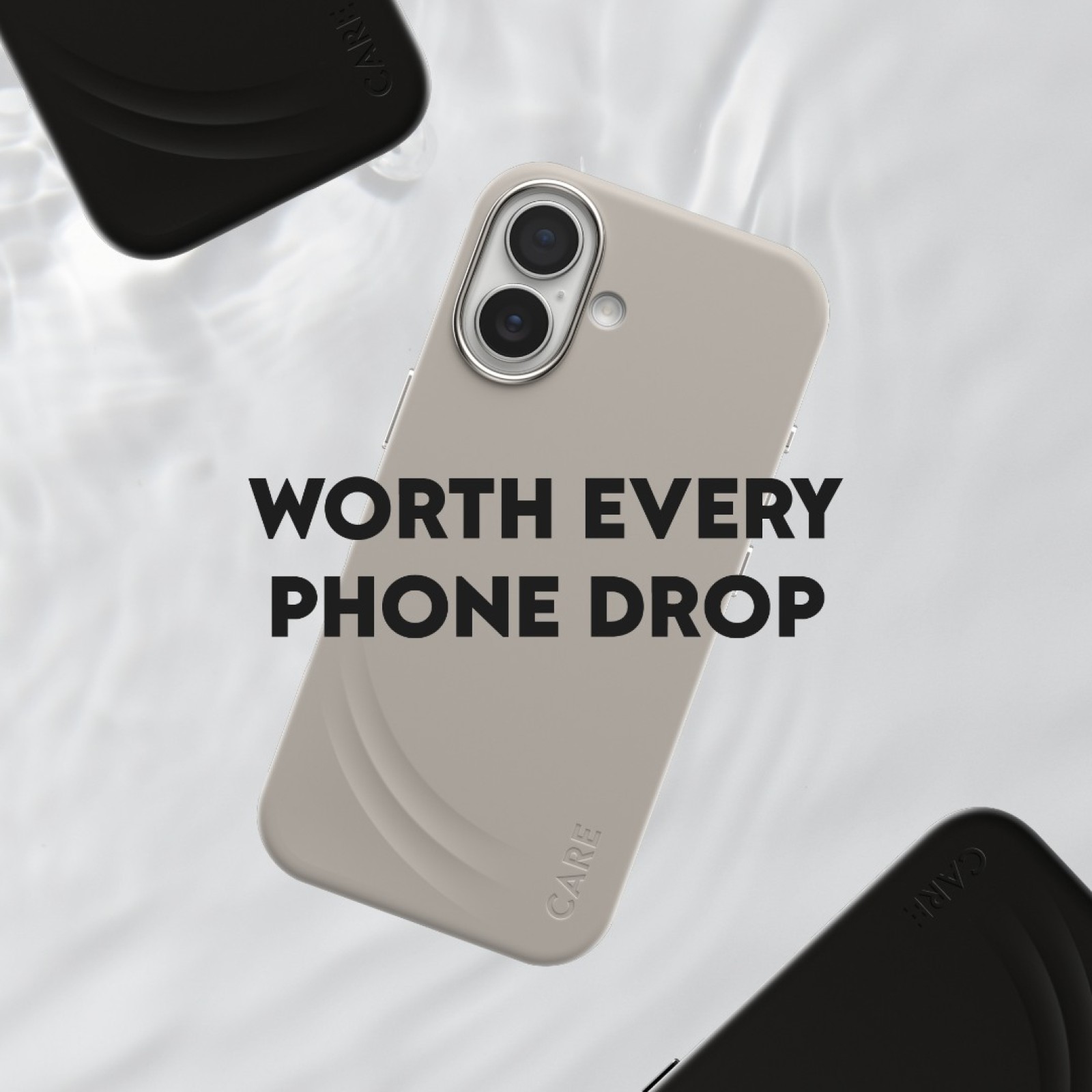 Гръб Care by PanzerGlass за iPhone 17, Flow Vanilla - Калъфи за iPhone 17 | Phoneplay.bg