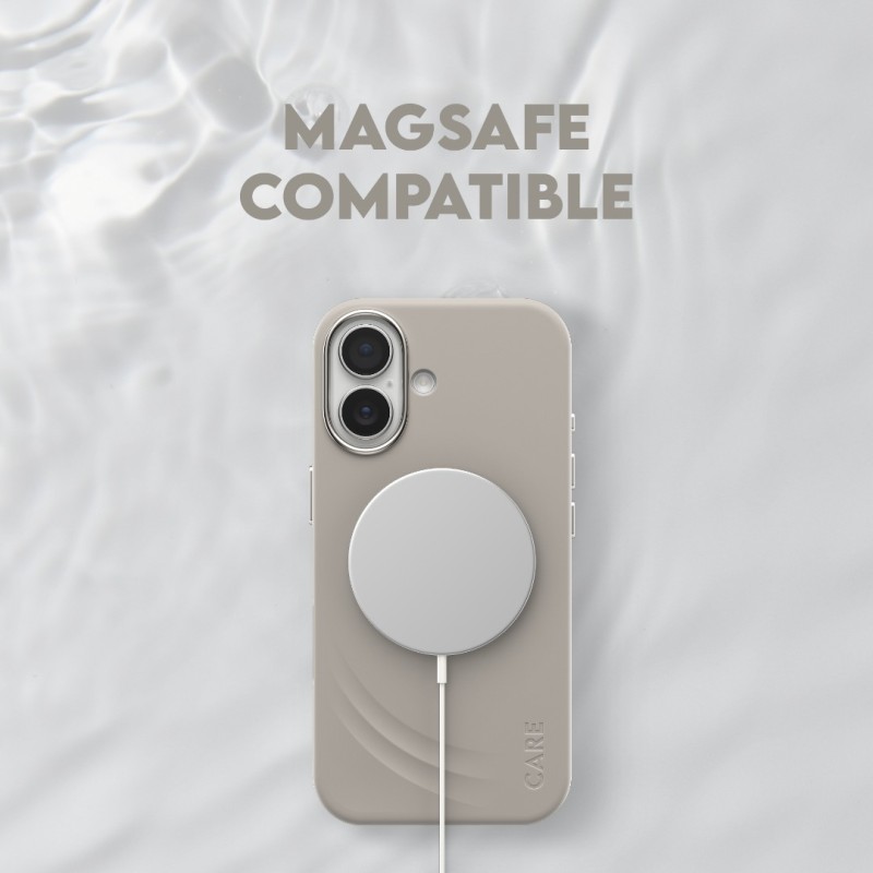 Гръб Care by PanzerGlass за iPhone 17, Flow Vanilla - Калъфи за iPhone 17 | Phoneplay.bg