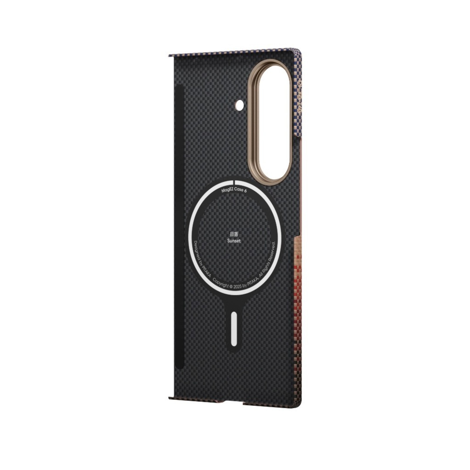 Гръб Pitaka Ultra-Slim Case за Samsung Galaxy Z Fold 7 - Sunset | Phoneplay.bg