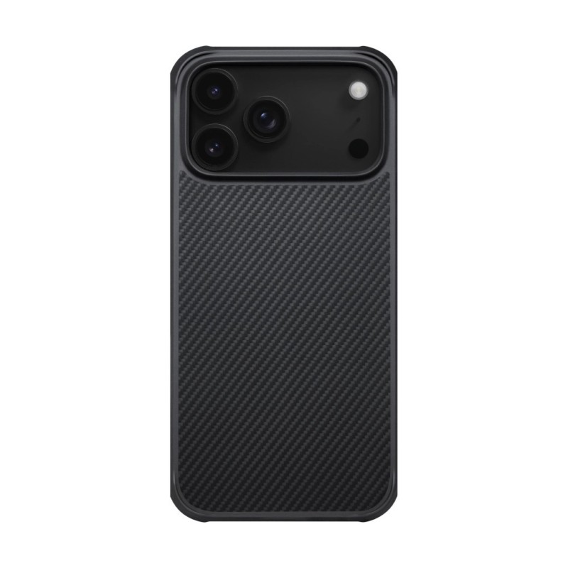Гръб Pitaka Military-Grade Protective Case за iPhone 17 Pro / 18 Pro - Черен/Сив