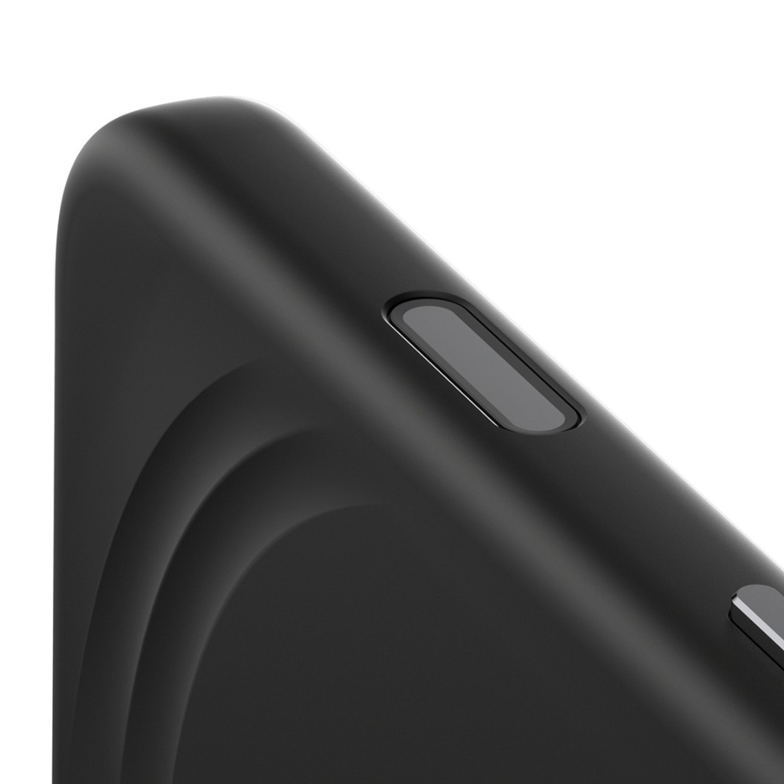 Гръб Care by PanzerGlass за iPhone 17 Pro / 18 Pro, FLOW Case w haptic button - Черен | Phoneplay.bg