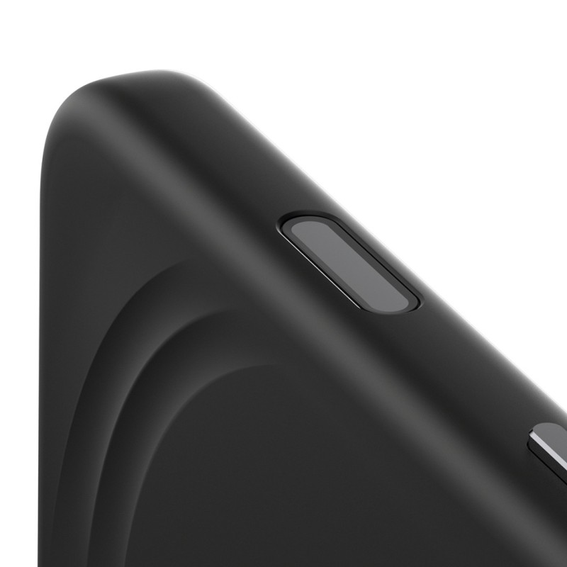 Гръб Care by PanzerGlass за iPhone 17 Pro / 18 Pro, FLOW Case w haptic button - Черен | Phoneplay.bg