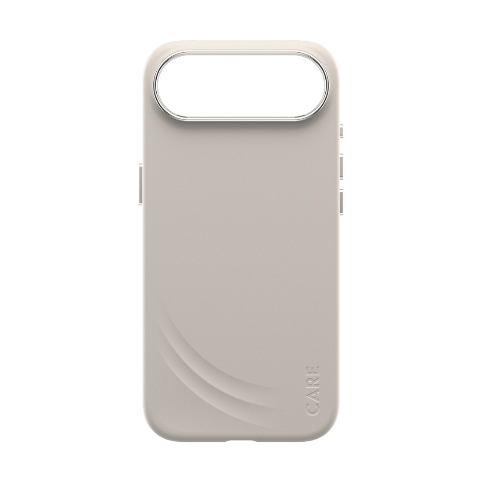 Гръб Care by PanzerGlass за iPhone 17 Air, FLOW Case w haptic button - Vanilla - iPhone 17 Air | Phoneplay.bg