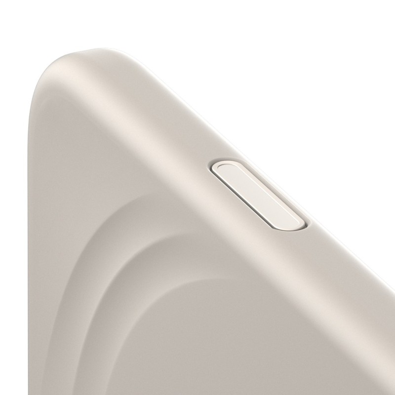 Гръб Care by PanzerGlass за iPhone 17 Air, FLOW Case w haptic button - Vanilla - iPhone 17 Air | Phoneplay.bg
