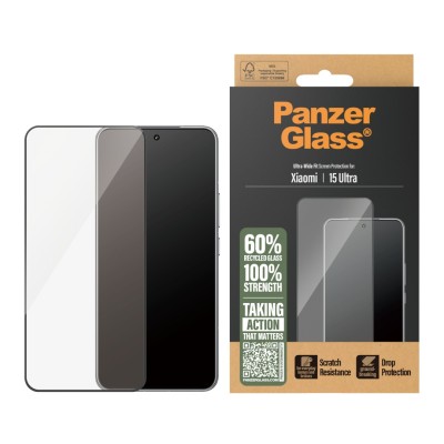 Стъклен протектор PanzerGlass за Xiaomi 15 Ultra, UWF Стъклен протектор PanzerGlass за Xiaomi 15 Ultra, UWF