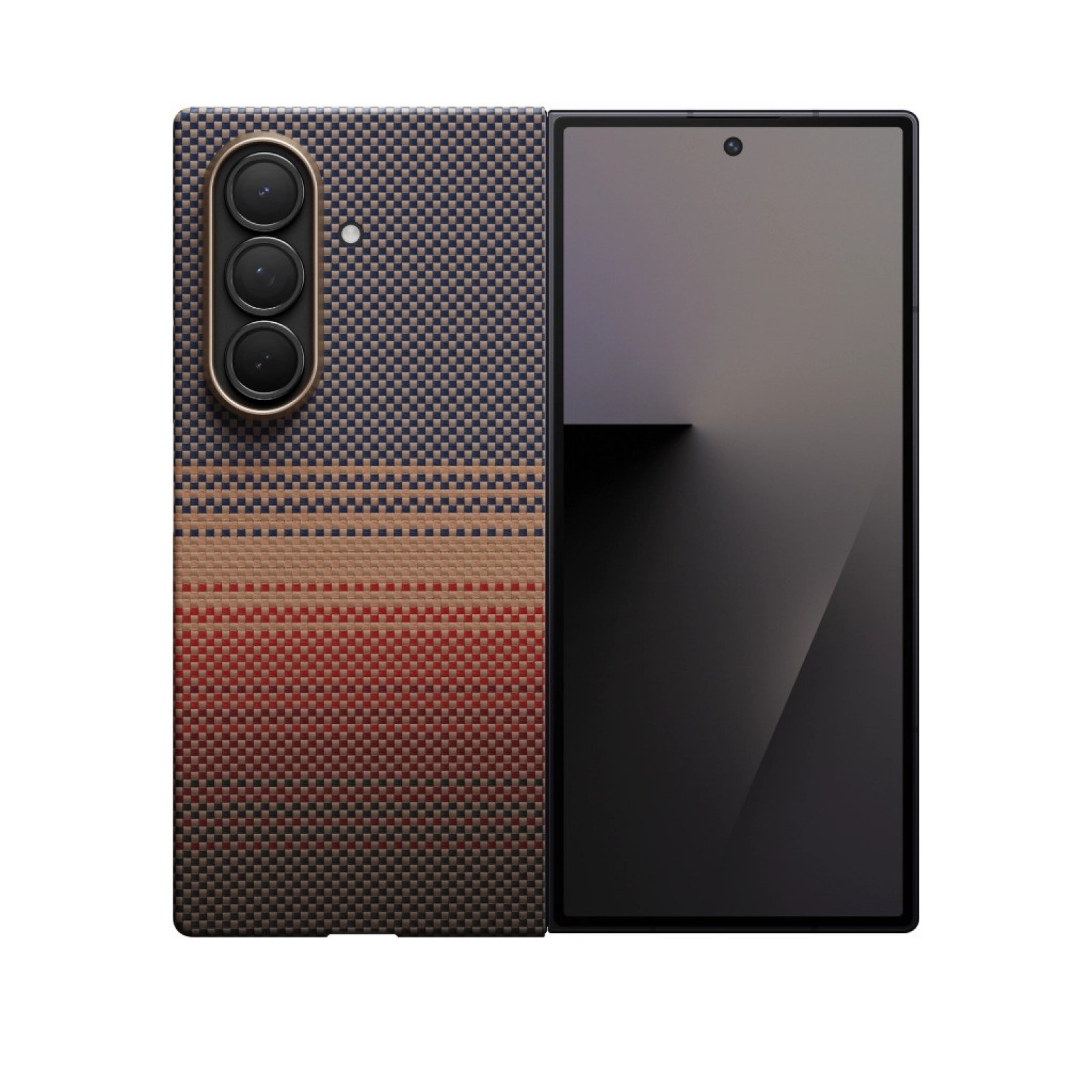 Гръб Pitaka Ultra-Slim Case за Samsung Galaxy Z Fold 7 - Sunset | Phoneplay.bg