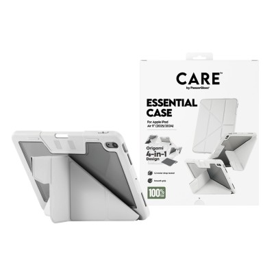 Калъф CARE by PanzerGlass за iPad Air 11 (2025), Y Fold, Light Gray Калъф CARE by PanzerGlass за iPad Air 11 (2025), Y Fold, Light Gray