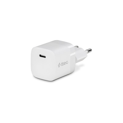 Зарядно 220V ttec SmartCharger GAN 30W PD USB-C Travel Fast Charger Зарядно 220V ttec SmartCharger GAN 30W PD USB-C Travel Fast Charger
