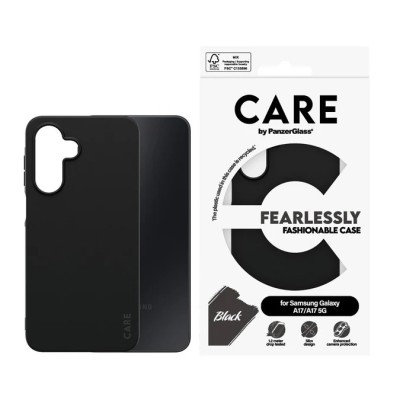 Калъф Care by PanzerGlass за Samsung Galaxy A17/A18, TPU - Черен