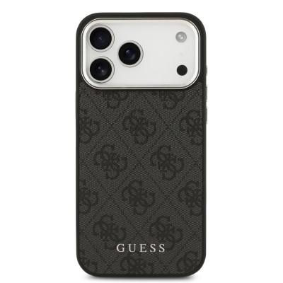Калъф Guess 4G MagSafe Case за iPhone 17 Pro Max / 18 Pro Max - Черен