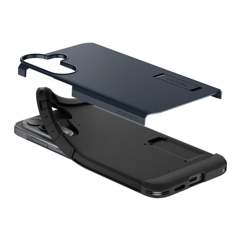 Гръб Spigen Tough Armor за Samsung Galaxy A57 5G - Metal Slate - Samsung Galaxy A57 | Phoneplay.bg