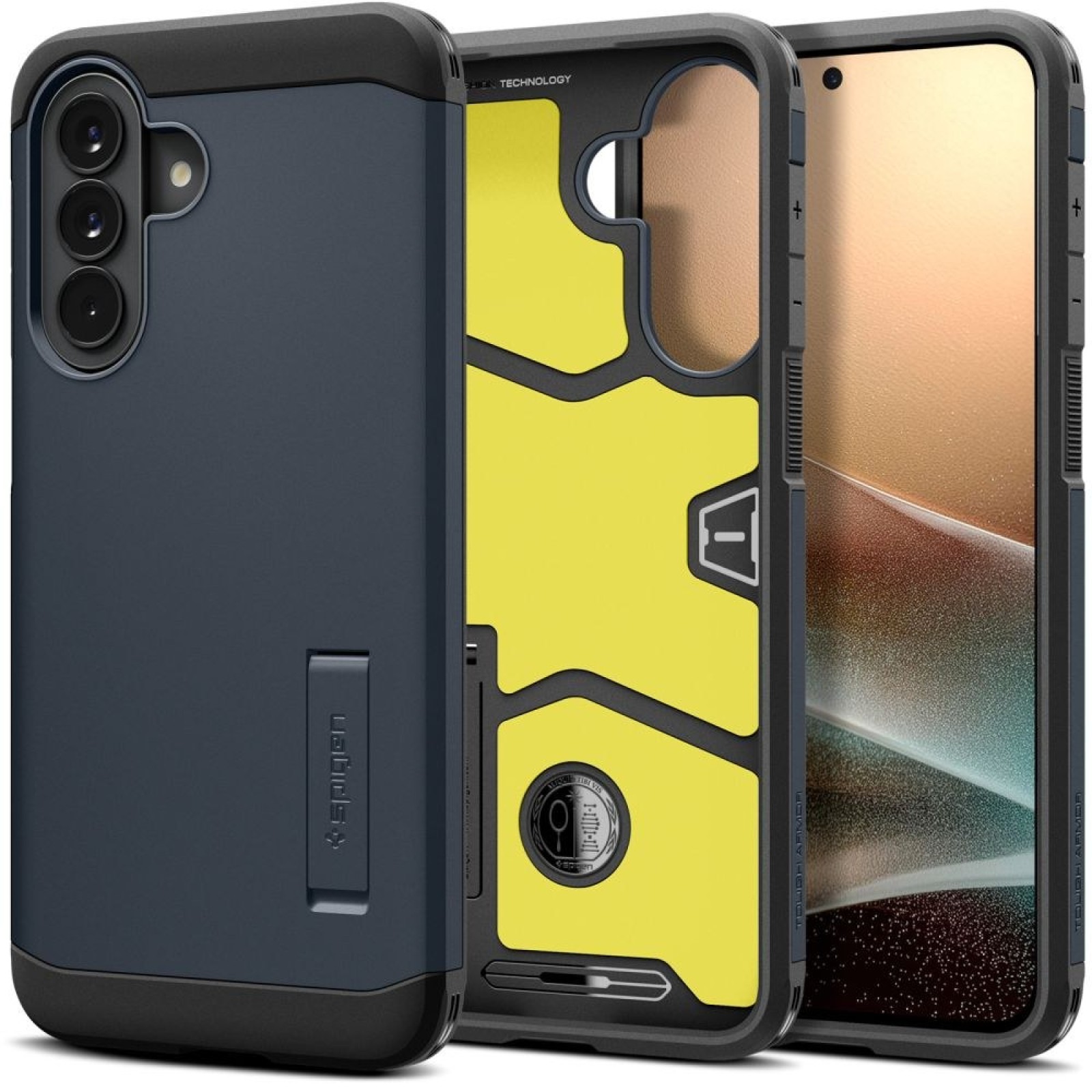 Гръб Spigen Tough Armor за Samsung Galaxy A57 5G - Metal Slate - Samsung Galaxy A57 | Phoneplay.bg