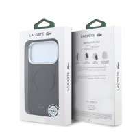 Калъф Lacoste за iPhone 18 Pro Max, PU Lenglen Icon MagSafe Case - Бордо