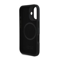 Калъф Red Bull за iPhone 16, MagSafe PU Logo and Red Ring Case - Тъмносин