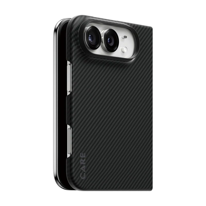 Кейс CARE by PanzerGlass за Apple iPhone Duo, Discovery Case, Aramid, MagSafe, Черен