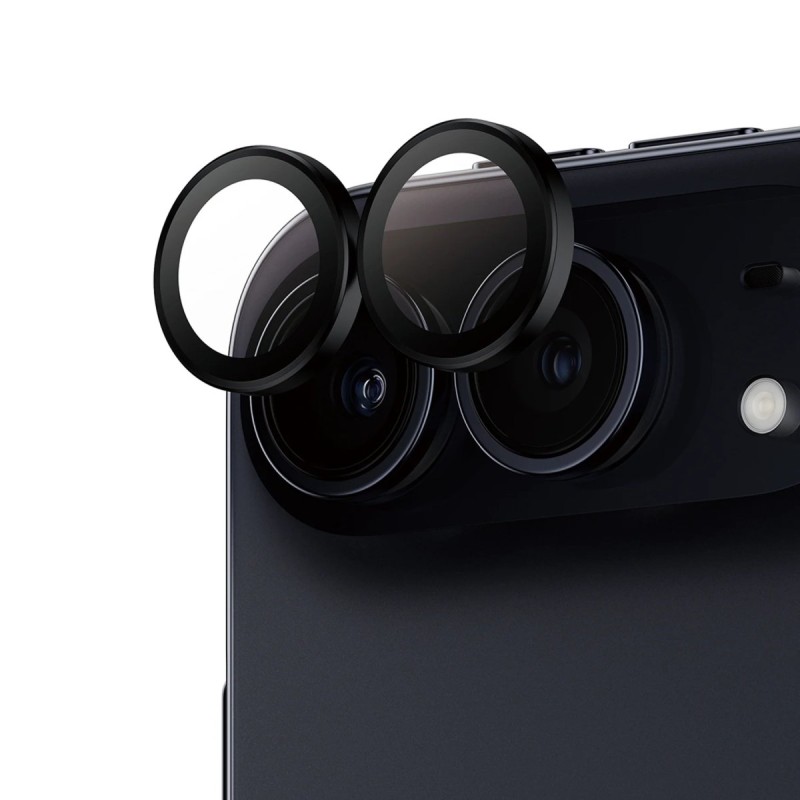Протектор за камера PanzerGlass за Apple iPhone Duo, Hoops, Черен