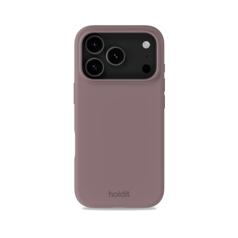 Кейс Holdit за iPhone 18 Pro / 17 Pro, Silicone Case - Мов