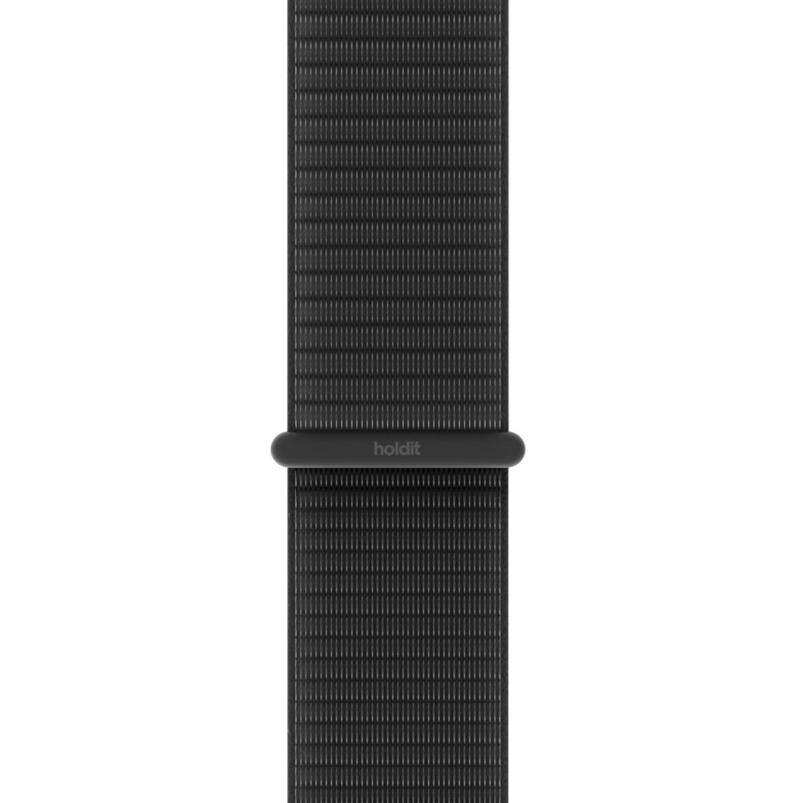 Каишка за часовник Holdit за Apple Watch 42/44/45/46/49 mm, 155-210mm, Nylon - Черна - Каишки за Apple Watch | Phoneplay.bg