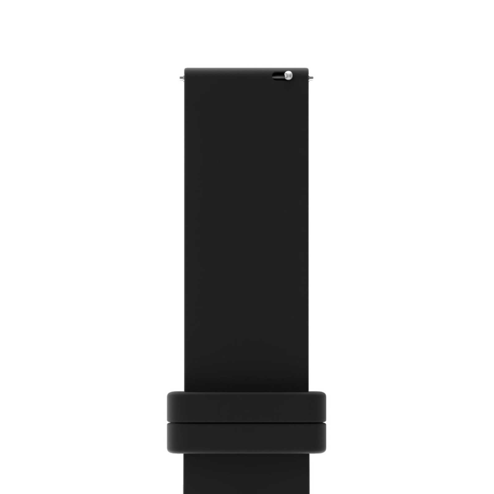 Каишка за часовник Holdit 20 mm, 155-195mm, Silicone - Черна - Каишки за смарт устройства | Phoneplay.bg