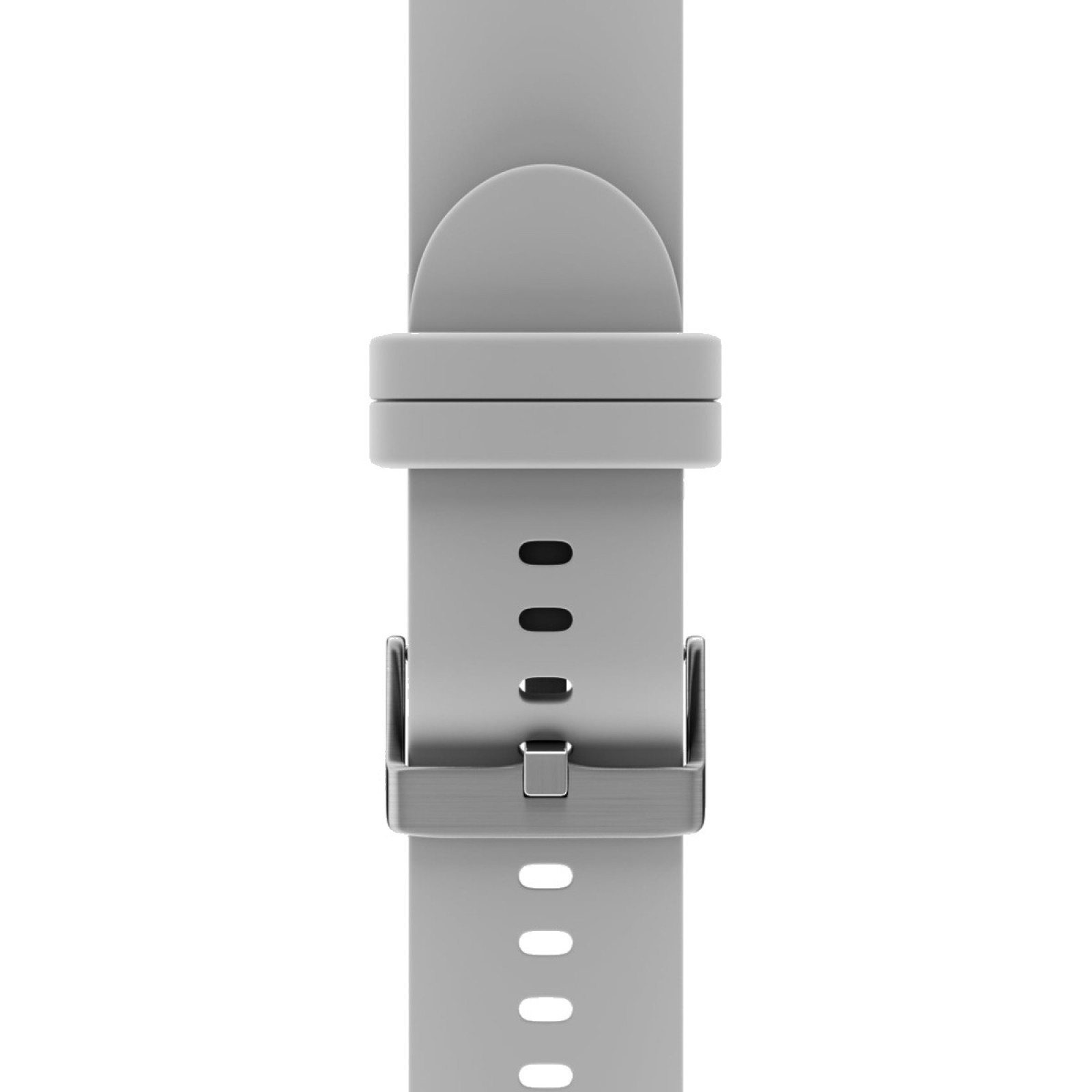 Каишка за часовник Holdit 22 mm, 160-200mm, Silicone - Светлосива - Каишки за смарт устройства | Phoneplay.bg