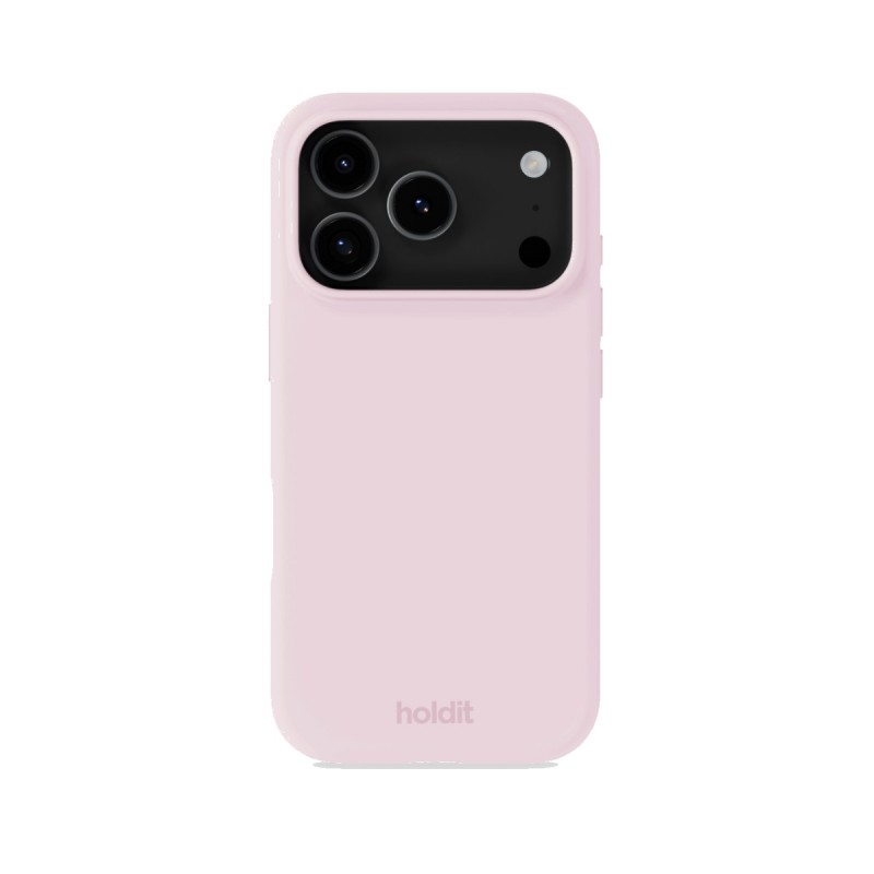 Гръб Holdit Silicone за iPhone 18 Pro / 17 Pro - Pale Pink