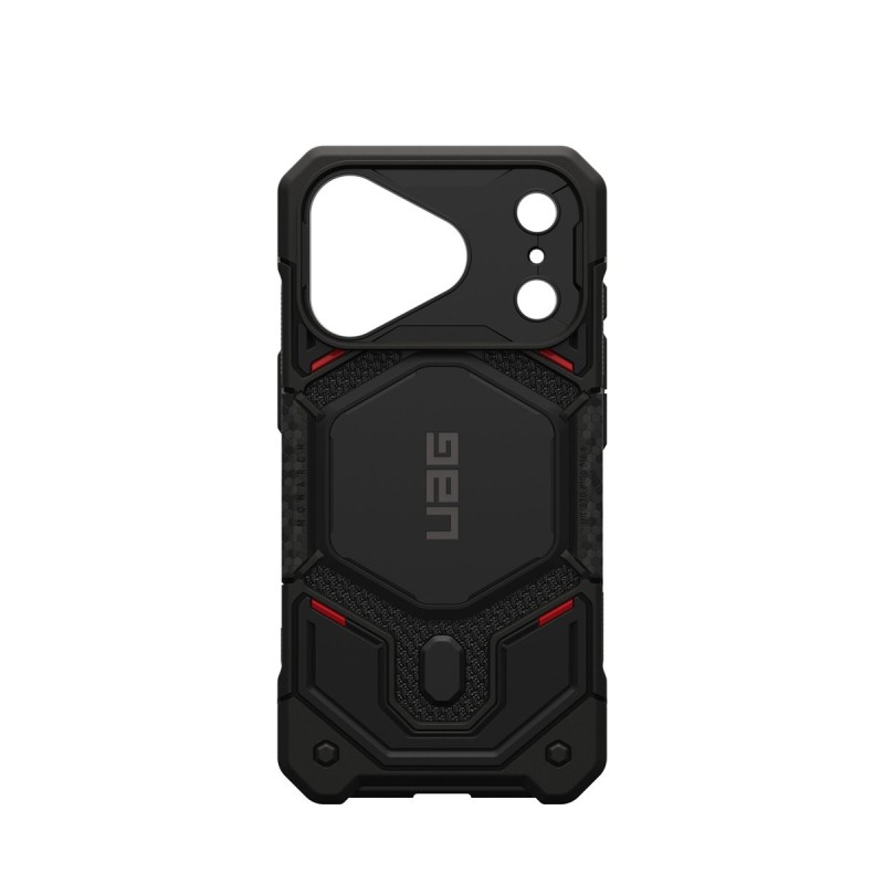 Гръб UAG Monarch Pro MagSafe за iPhone 18 Pro/17 Pro - Кевлар черен