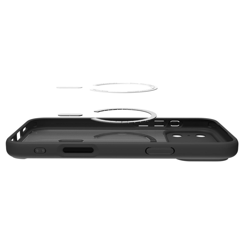 Кейс Spigen Ultra Hybrid MagSafe за iPhone 18 Pro / 17 Pro - Черен - Калъфи за iPhone | Phoneplay.bg
