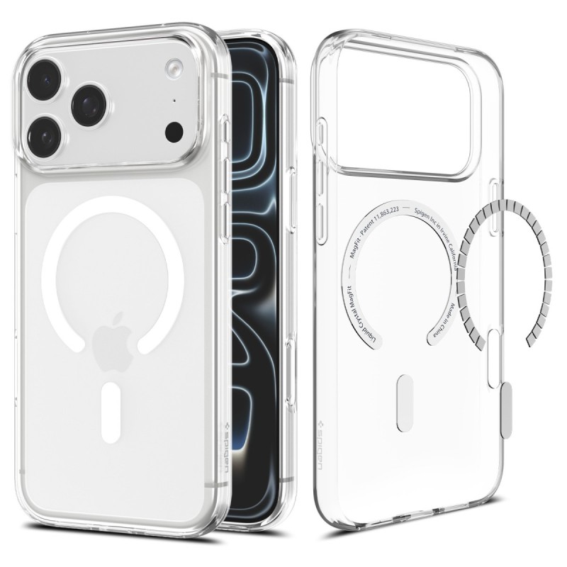 Кейс Spigen Liquid Crystal MagSafe за iPhone 18 Pro / 17 Pro - Прозрачен