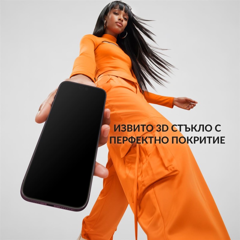 Стъклен протектор PanzerGlass за iPhone 18 Pro/17 Pro, Endless Fit 3D Curve w. FASTFIT IN-A-BOX | Phoneplay.bg