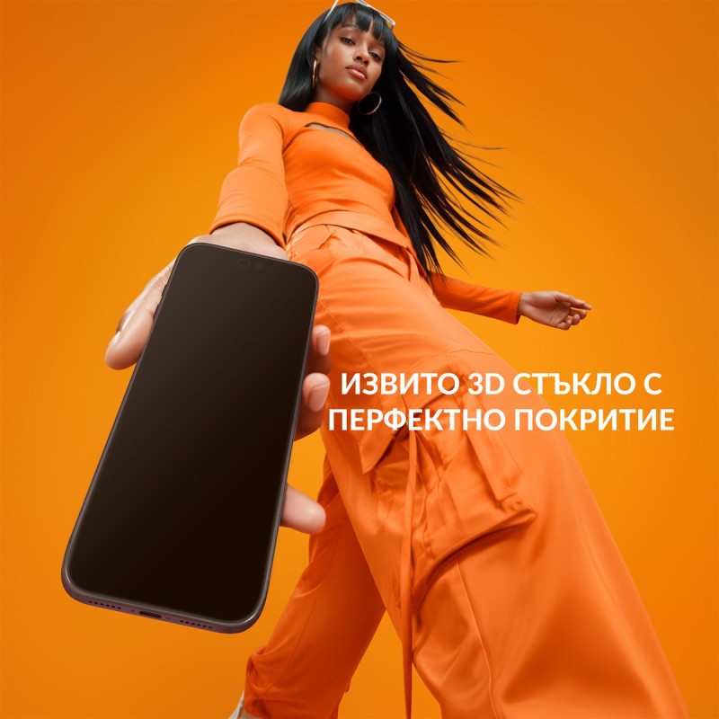 Стъклен протектор PanzerGlass за iPhone 18 Pro/17 Pro, Endless Fit 3D Curve w. FASTFIT IN-A-BOX | Phoneplay.bg