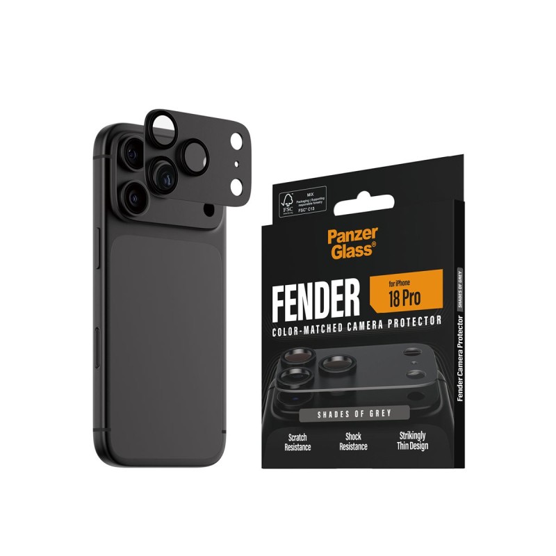 Протектор за камера PanzerGlass Hoops FENDER CLP за iPhone 18 Pro - Shades of Grey