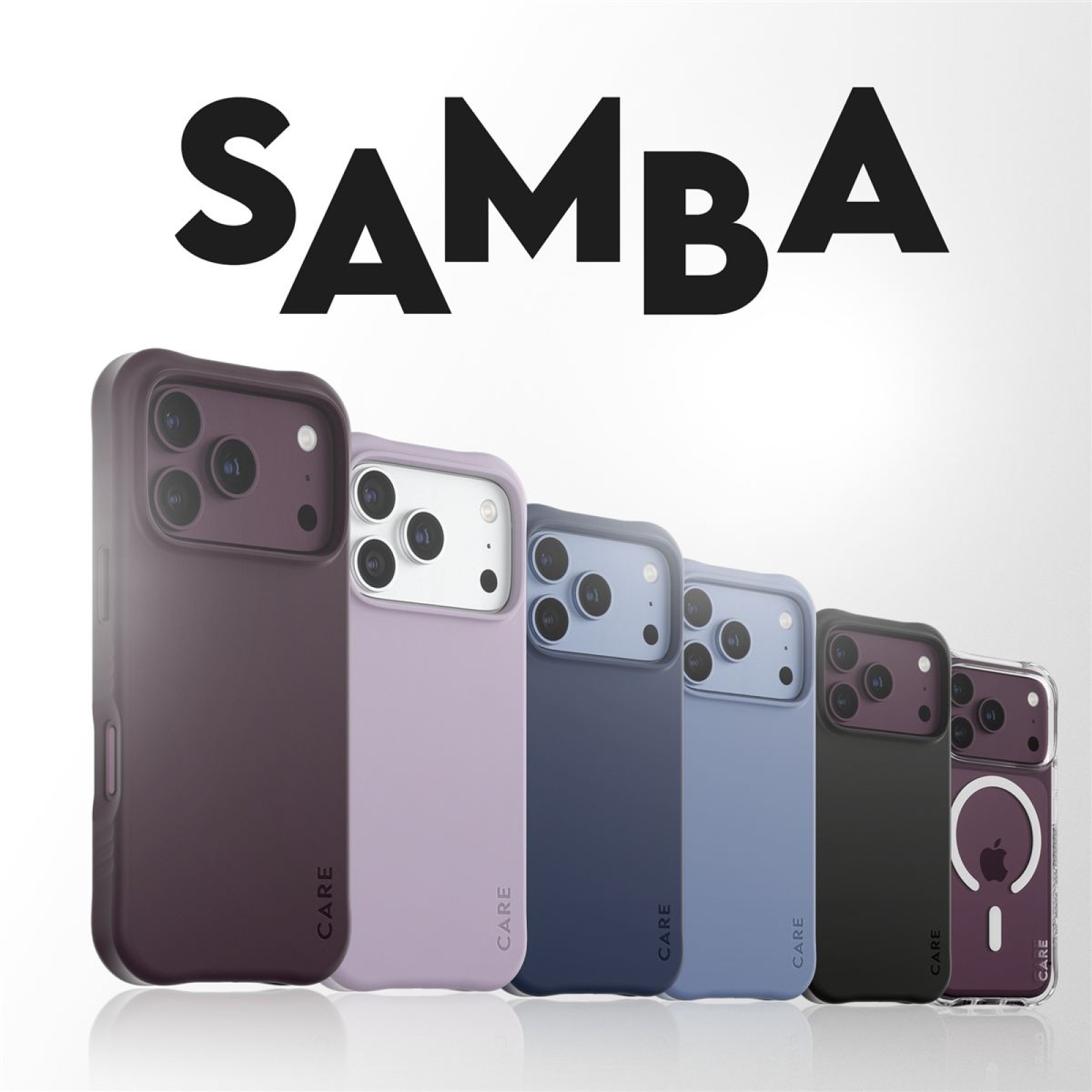 Кейс CARE by PanzerGlass за iPhone 18 Pro Max/17 Pro Max, Samba Shades of Blue w. MagSafe | Phoneplay.bg