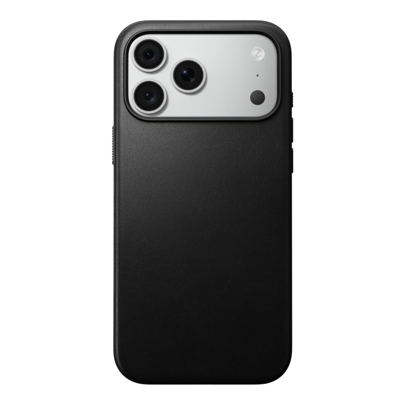Кейс Nomad за iPhone 18 Pro Max / 17 Pro Max, Modern Leather Case - Черен - Калъфи | Phoneplay.bg