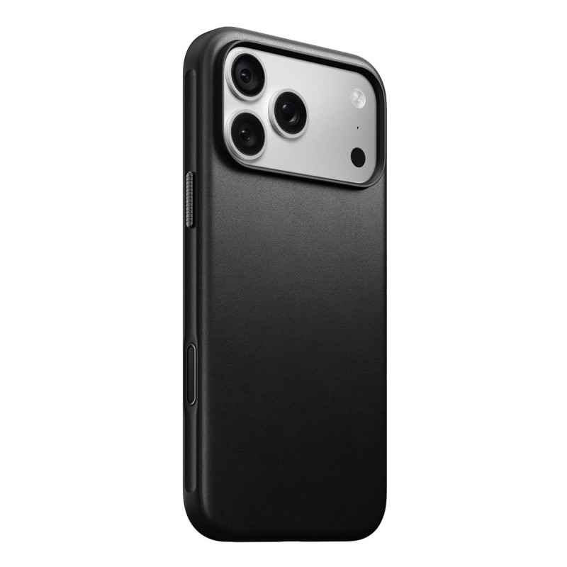 Кейс Nomad за iPhone 18 Pro Max / 17 Pro Max, Modern Leather Case - Черен - Калъфи | Phoneplay.bg