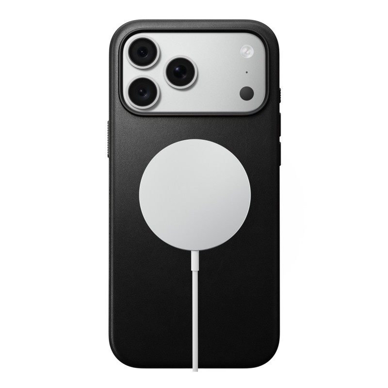 Кейс Nomad за iPhone 18 Pro Max / 17 Pro Max, Modern Leather Case - Черен - Калъфи | Phoneplay.bg