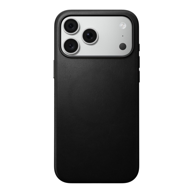 Кейс Nomad за iPhone 18 Pro Max / 17 Pro Max, Modern Leather Case - Черен - Калъфи | Phoneplay.bg