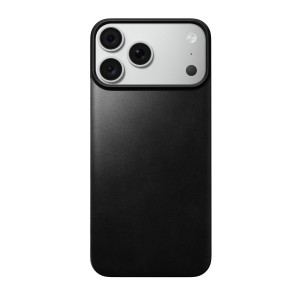 Кейс Nomad за iPhone 18 Pro Max / 17 Pro Max, Magnetic Leather Back MagSafe Horween - Черен