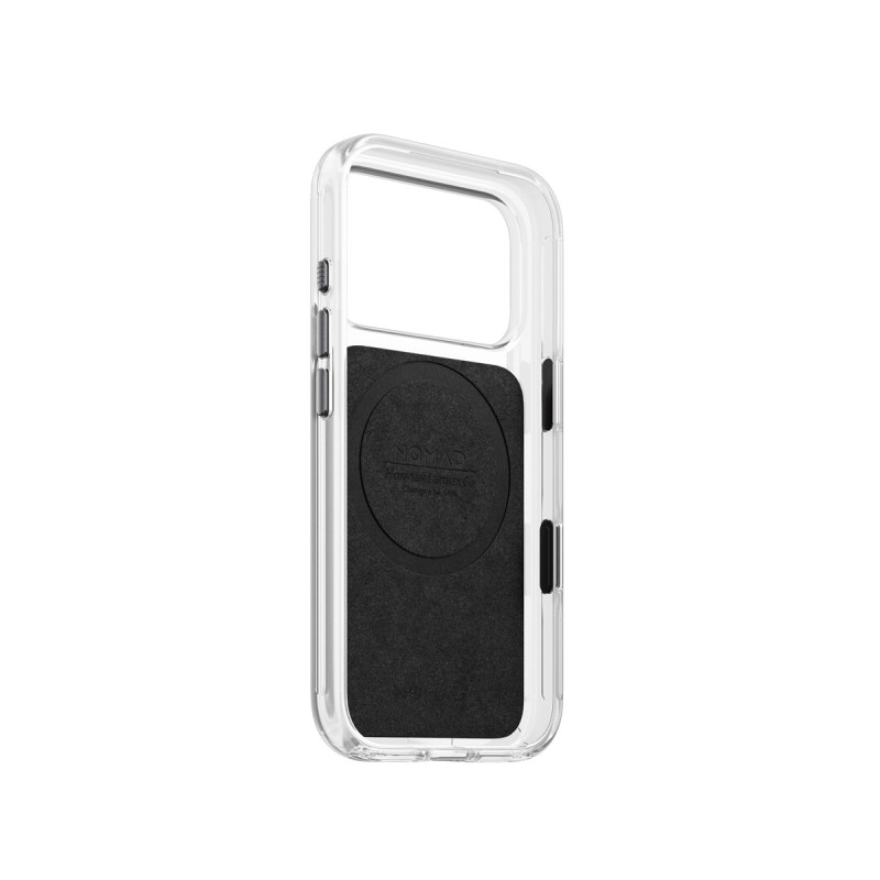 Кейс Nomad за iPhone 18 Pro / 17 Pro, Clear Leather Case Horween - Черен - Калъфи | Phoneplay.bg
