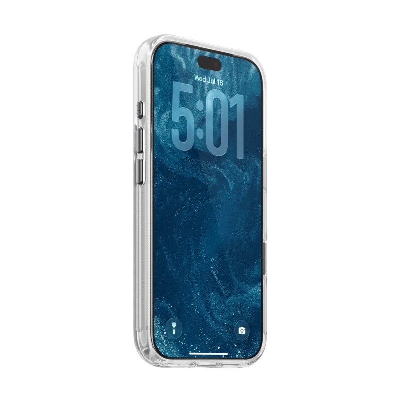 Кейс Nomad за iPhone 18 Pro / 17 Pro, Clear Leather Case Horween - Черен - Калъфи | Phoneplay.bg