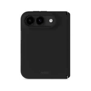 Калъф Holdit за iPhone Duo, Silicone Case MagSafe - Черен