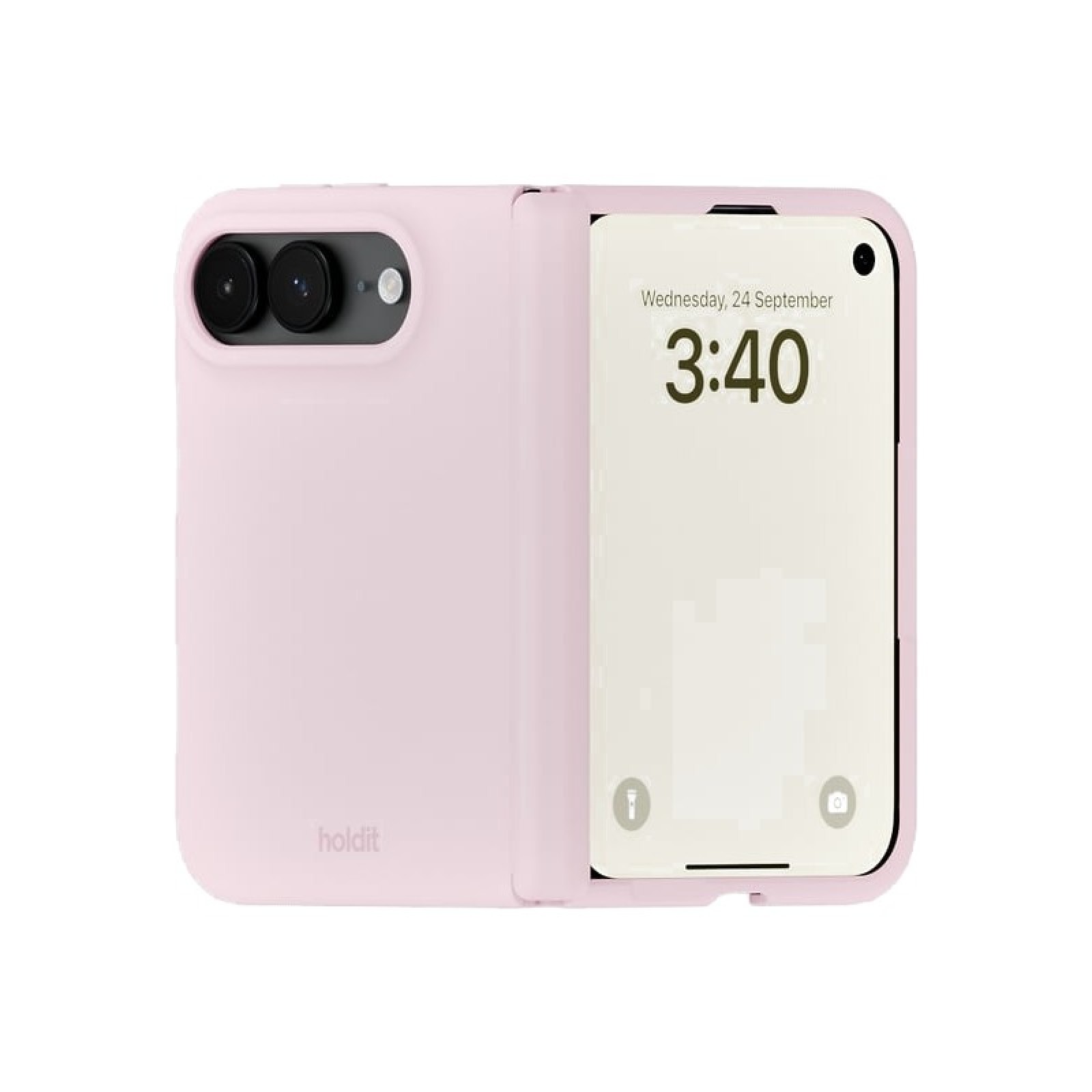 Калъф Holdit за iPhone Duo, Silicone Case MagSafe - Светлорозов - MagSafe калъфи за iPhone 18 | Phoneplay.bg