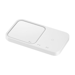 Безжично зарядно Wireless Charger Samsung Duo Pad with Adapter - Бяло, EP-P5400TWE