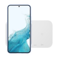 Безжично зарядно Wireless Charger Samsung Duo Pad with Adapter - Бяло, EP-P5400TWE - Аксесоари по модел | Phoneplay.bg