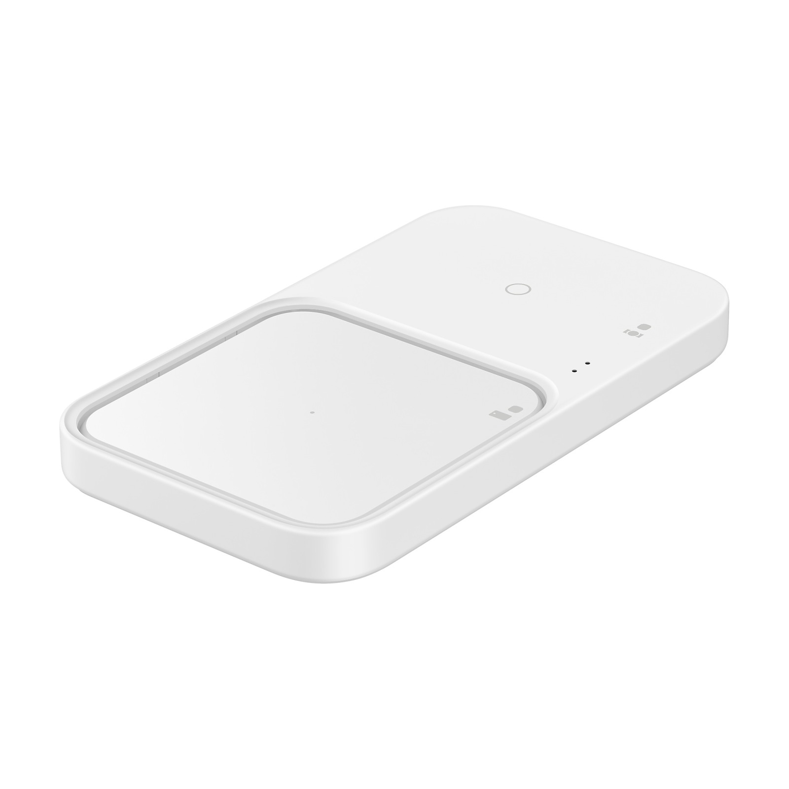 Безжично зарядно Wireless Charger Samsung Duo Pad with Adapter - Бяло, EP-P5400TWE - Аксесоари по модел | Phoneplay.bg